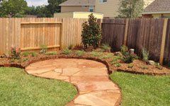 Landscaping project